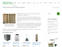 Tablet Screenshot of green-energy-efficient-homes.com